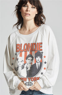 white blondie sweatshirt