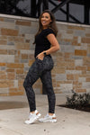 Full front view of Army Camo Leggings