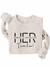 Her Worth is Priceless Bella Premium Sweatshirt