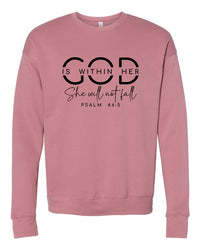 God Is W Bella Premium Sweatshirt for women