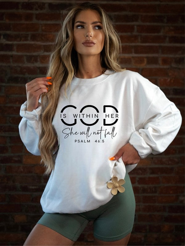 White God Is W Bella Premium Sweatshirt