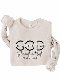 White God Is W Bella Premium Sweatshirt for moms