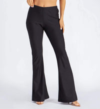 Cute Basic Pants with Flared Leg