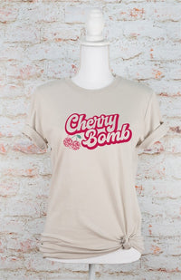 Cherry Bomb Disco Ball Softstyle Tee