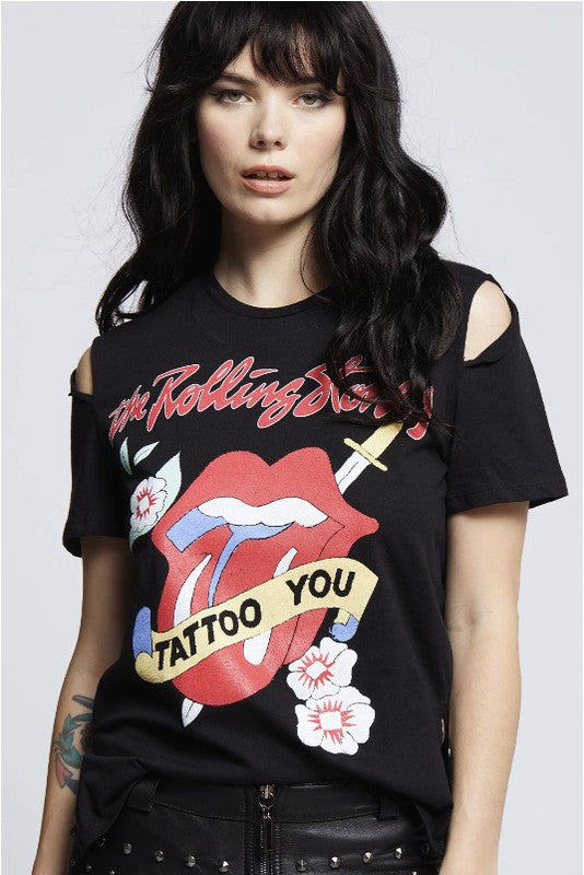 The Rolling Stones Slit Sleeve Tee near me