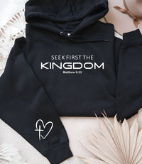 Seek First The Kingdom Graphic Hoodie