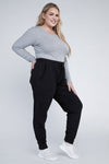 Plus-Size Jogger Pants