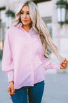 Fernanda Lantern Sleeve Shirt for teens