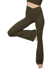 V-Waist Bootcut Long Pants