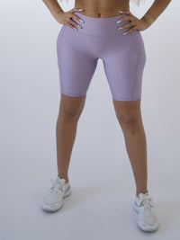 Pristine Pocket Biker Shorts | LILAC