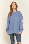 cute blue Be Yourself Sweatshirt