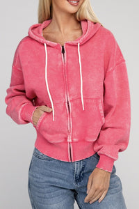 East hills casuals zip up hoodie for women