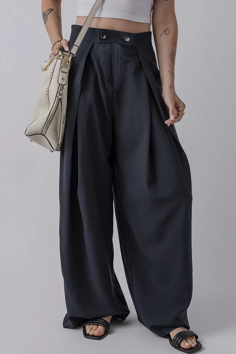 Women's Wide Leg Pants with Pockets