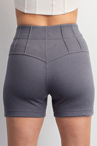 Back view of Cotton Stretch Twill Short Pant