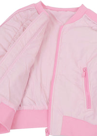 Two Tone Zip-Up Puffer Jacket for baseball