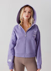 Bunny Crop Zip-up Hoodie