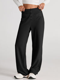 High Waist Wide Leg Pants