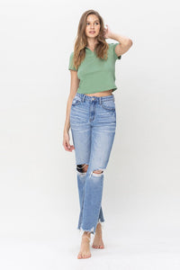 super high rise jeans