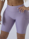 Pristine Pocket Biker Shorts | LILAC