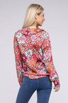 Floral Printed Long Sleeve Shirt for you