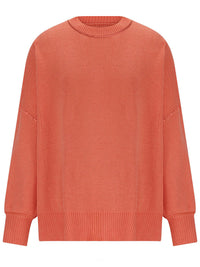 Round Neck Long Sleeve Sweater