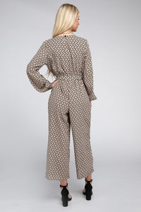 Allover Print Jumpsuit