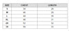 Sizing Chart