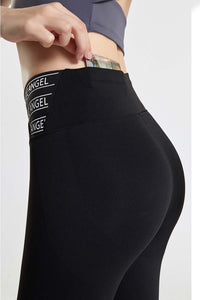 Back view of Wide Waistband Sports Pants