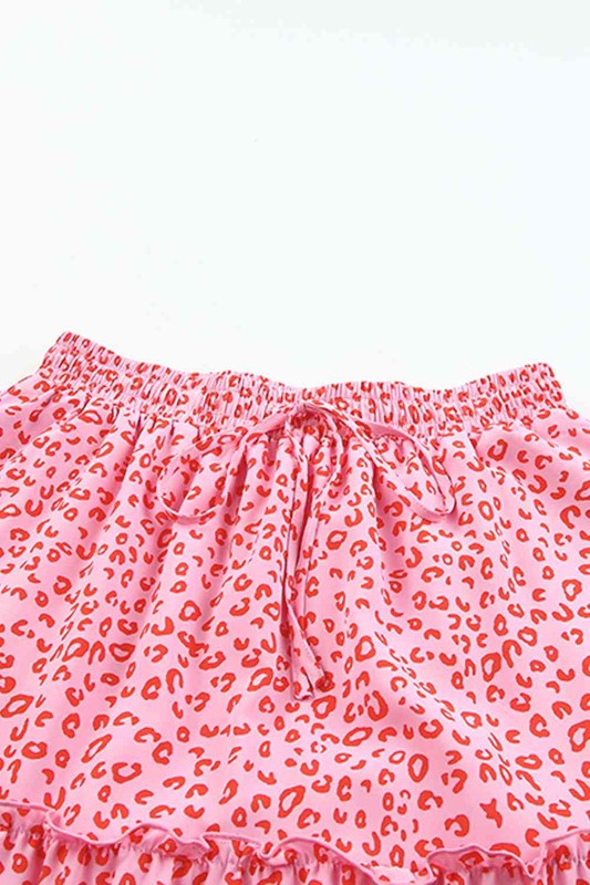 Close up view of Lipz Tiered Skirt