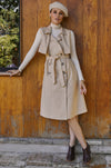 Arden Belted Vest Trench 