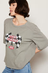 Side view of The Cars 1980 Tour Tee