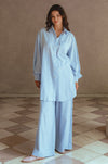 Calin Wide Leg Linen Pants 