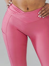 Pristine Pocket Capri Leggings | BUBBLEGUM by Obsession Shapewear