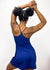 Close up back view of Racerback Mini Exercise Dress