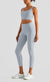 Ribbed Mid Waist Leggings by Anna-Kaci