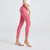 Pink Irregular Patterned High Rise Leggings 