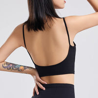 Cool Open Back Spaghetti Straps Tank Top