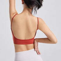 Summer Open Back Spaghetti Straps Tank Top