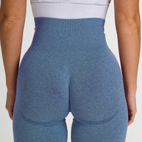 Butt Sculpting & Lifting Biker Shorts-blue