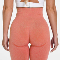 Butt Sculpting & Lifting Biker Shorts-orange