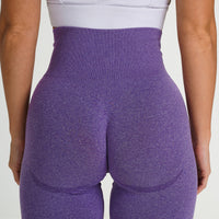 Butt Sculpting & Lifting Biker Shorts-purple