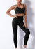 Black Racerback & Flow Leggings 