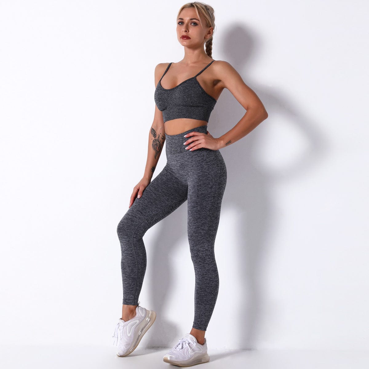 Racerback &amp; Flow Leggings Set by Anna-Kaci