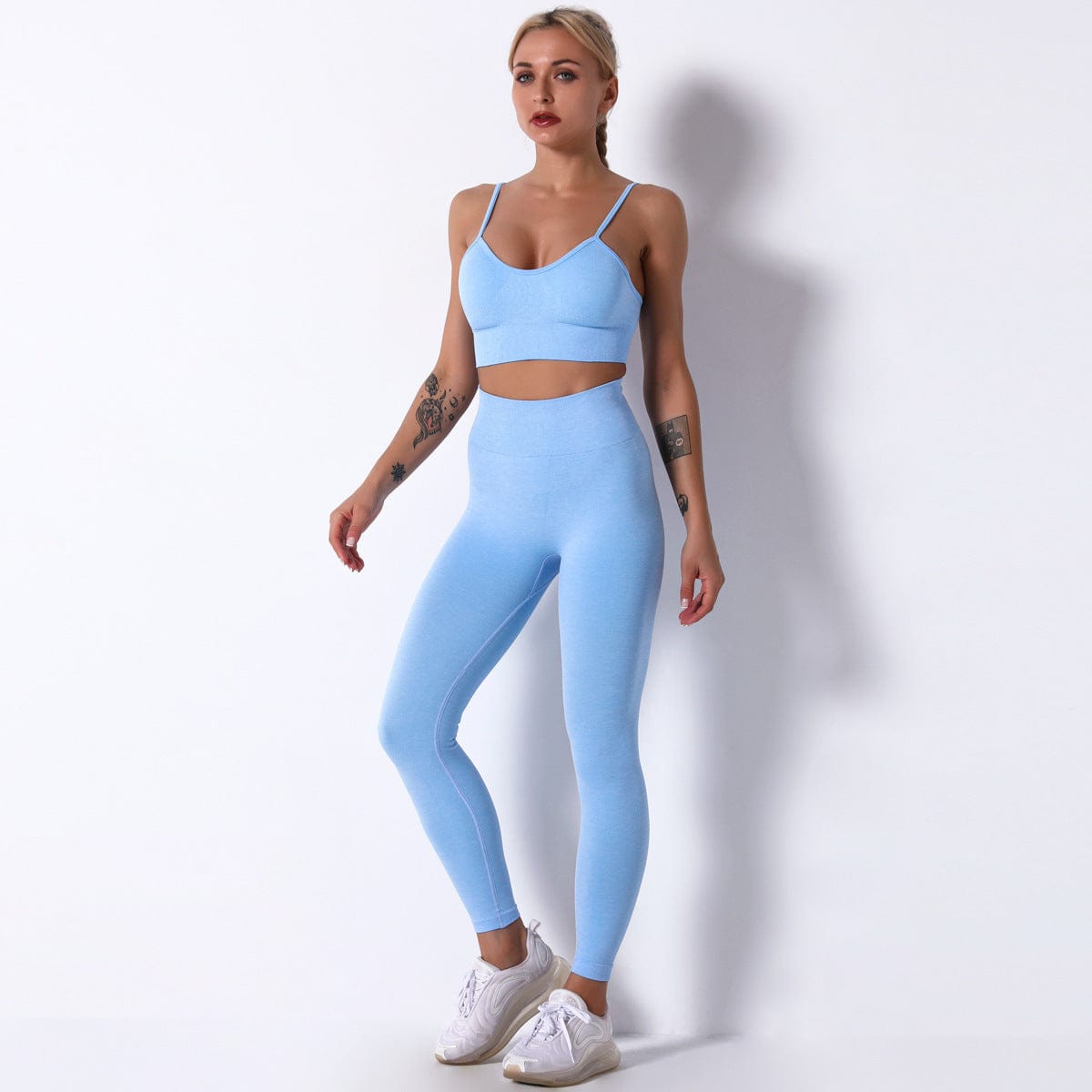 Racerback &amp; Flow Leggings Set by Anna-Kaci