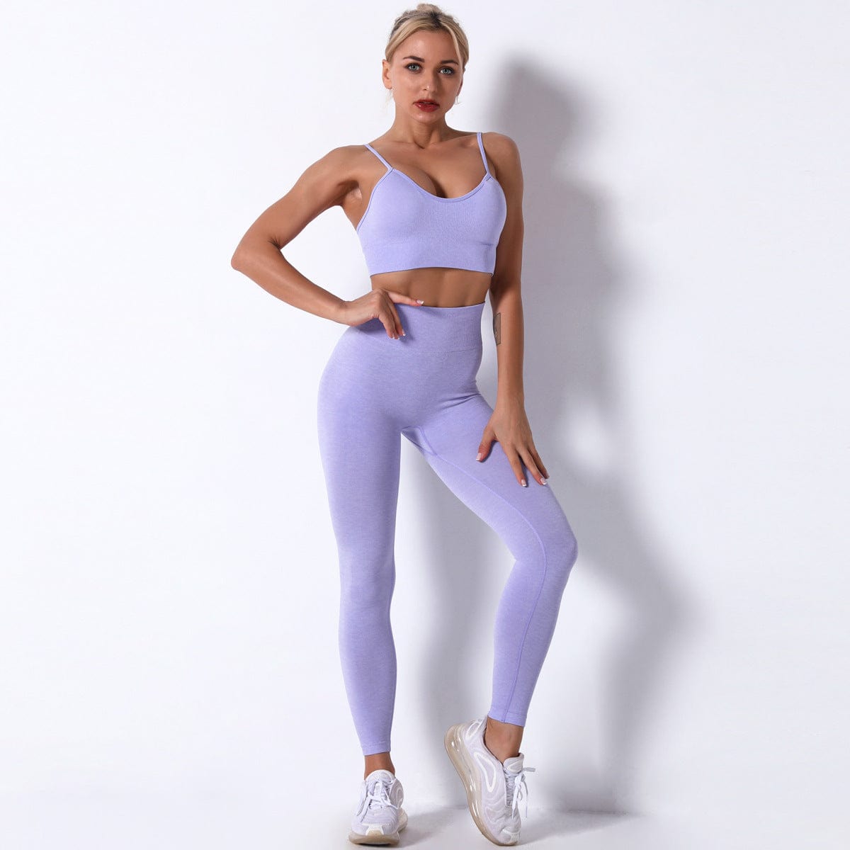 Racerback &amp; Flow Leggings Set by Anna-Kaci