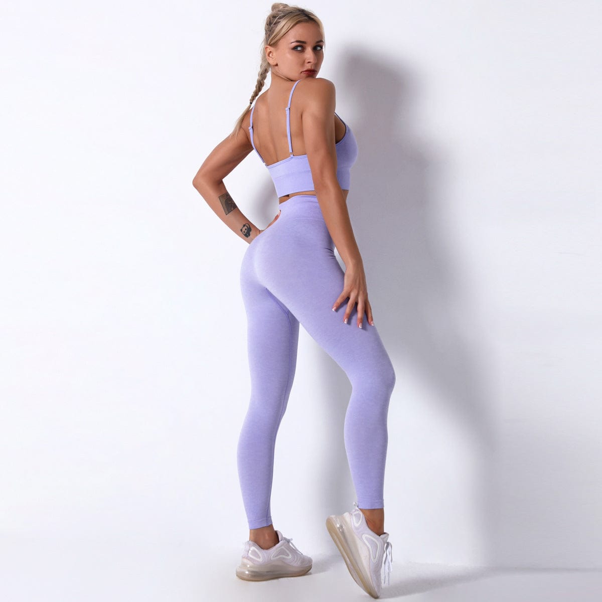 Racerback &amp; Flow Leggings Set by Anna-Kaci