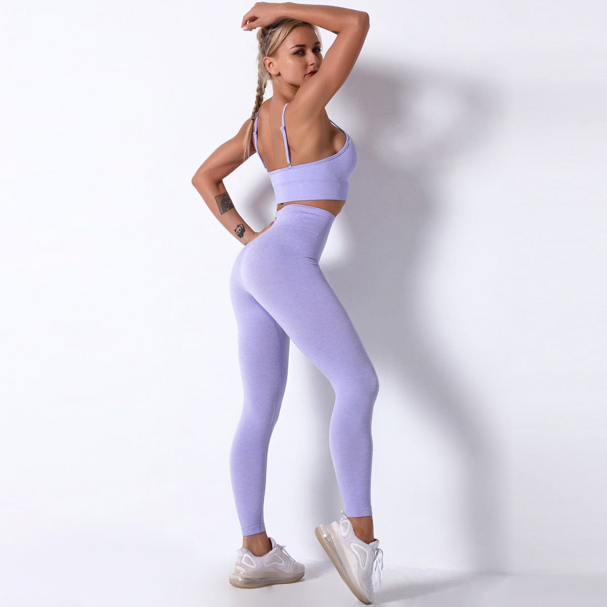 Racerback &amp; Flow Leggings Set by Anna-Kaci