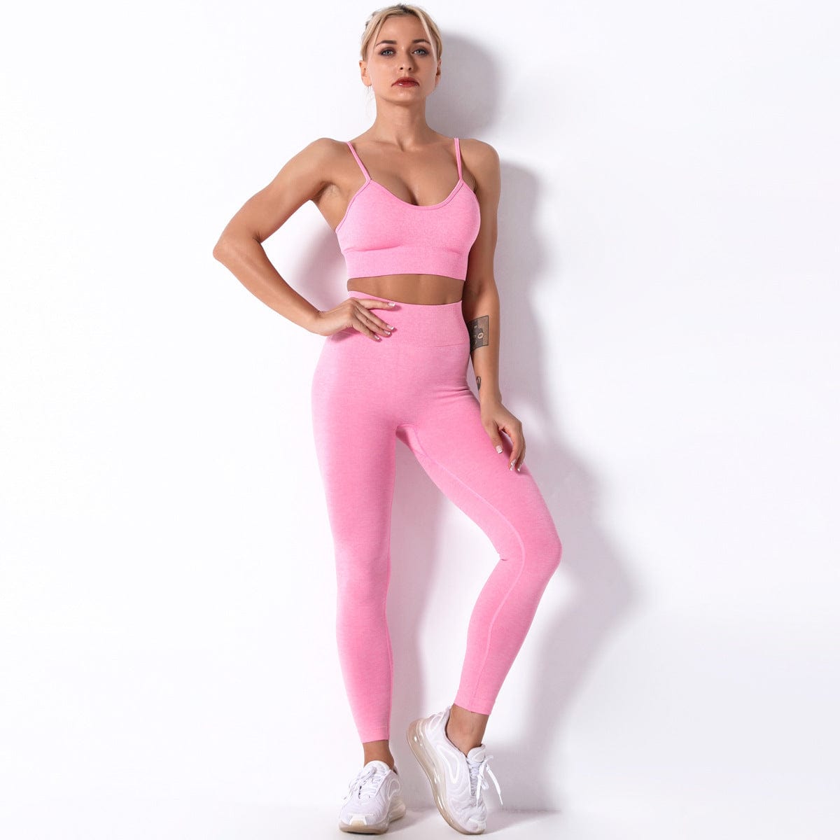 Racerback &amp; Flow Leggings Set by Anna-Kaci