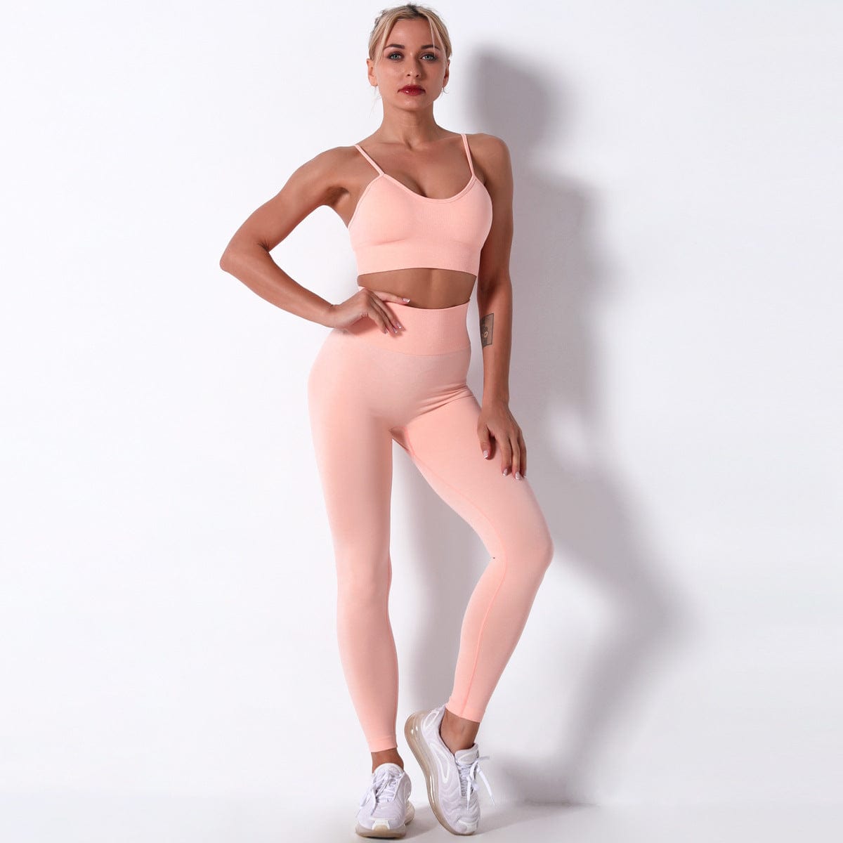 Racerback &amp; Flow Leggings Set by Anna-Kaci