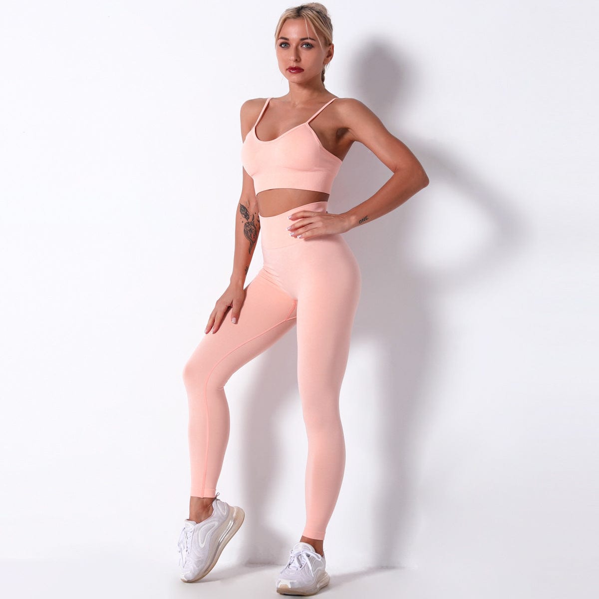 Racerback &amp; Flow Leggings Set by Anna-Kaci